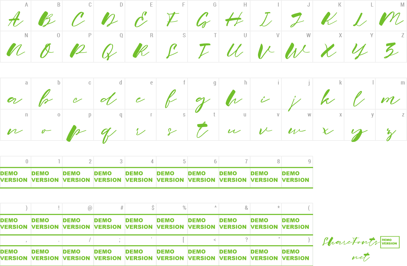 Font Hygge Home preview